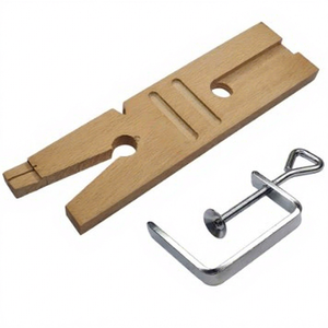 Étau de menuisier multifonctionnel avec pince à fente en V, en bois dur, outil pour la fabrication de bijoux, pour la découpe, le dégrossissage, le façonnage, travail manuel de bijoutier |   GS133 - Product Image 1