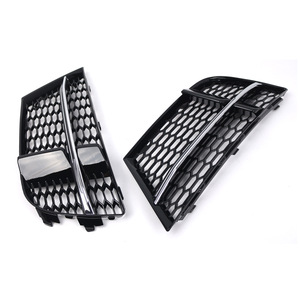 Nueva Rejilla Inferior de Panal para Audi A3 8V3807681AB, Cubierta de Luz Antiniebla para Parachoques Delantero Izquierda/Derecha, Material ABS para 2017-2019 - Product Image 4