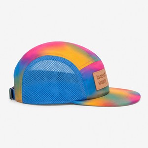 Casquette de sport unisexe 5 panneaux en cuir avec logo personnalisé T&L, ajustable, imperméable et respirante en tissu mesh pour adultes, usage extérieur, vente en gros - Product Image 3