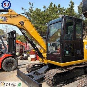 Miniexcavadora usada CAT305.5E2 de 5 toneladas, diseño compacto y eficiente en consumos de combustible, excavadora hidráulica de cadenas en venta, CAT306, CAT307, CAT308 - Product Image 3