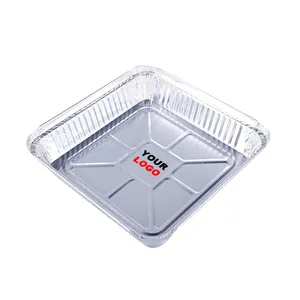 [100] Aluminum Pans 9x13 Disposable Foil Pans Half Size Steam Table Shallow  Aluminum Trays Heavy Duty Tin Foil Disposable Pans, Bakeware, Lasagna Pan