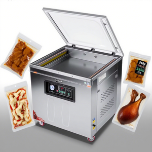 Máquina Selladora de Bolsas Automática Eléctrica Vertical al Vacío para Envasar Snacks, Carne, Pescado, Salchichas, Cacahuetes - Product Image 1