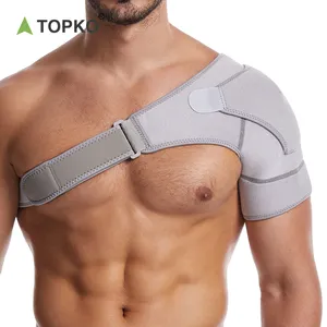 TOPKO מצויד חדש הגעה מתכוונן סד תמיכת כתף יוניסקס מגן חגורת תמיכת כתף סד חגורת תמיכה