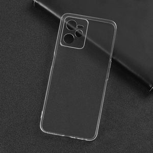 Funda transparente de TPU para teléfono móvil <span class=keywords><strong>Realme</strong></span> C35 4G, cubierta protectora trasera de cristal transparente, suministro de fábrica - Product Image 6