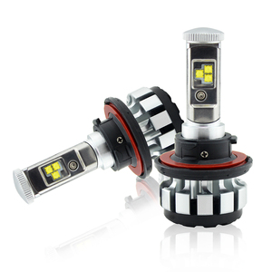 T1s canbus led phares h1 h3 h7 h13 9005 9006 880 881 Led phare Turbo LED 80w puissance 8000lumen lumineux phare pour voiture - Product Image 2