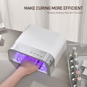 Lámpara UV para Uñas de 36 LED, Secador de Uñas de Gran Espacio con Sensor Inteligente, Lámpara UV Profesional de 168 W para Uñas, Equipo de Manicura - Product Image 3