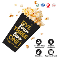 Xieli Vietnam fournitures de fête du nouvel an boîte à pop-corn personnalisée boîte d'emballage alimentaire en papier