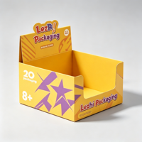 Cajas de Cartón para Alimentos y Juguetes con Impresión Digital Personalizada, Cajas de Exhibición de Mesa