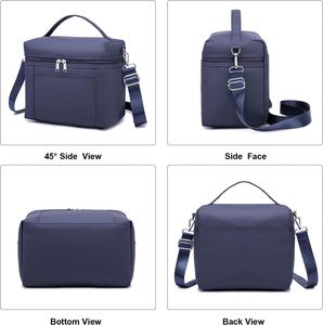 Natural Organic Lifestyle Small Insulated Lunch Bags for Women Cooler Bag Lightweight Nylon Waterproof Lunch Box for Work - Product Image 2