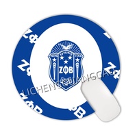 Nouveau tapis de souris rond Sorority Iota Phi Lambda, base en caoutchouc antidérapante, tapis de bureau, surface lisse, tapis de souris pour ordinateur, accessoires pour la maison