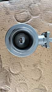 2 אינץ 'מחורץ קצה סופר דופלקס נירוסטה גבוה שסתום כדור בלחץ גבוה עם צלחת הר עליון עם מחיר - Product Image 5