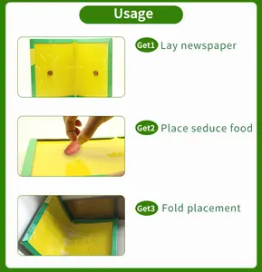 High Quality Disposable Mice Pest Paper Board Mouse Glue Trap