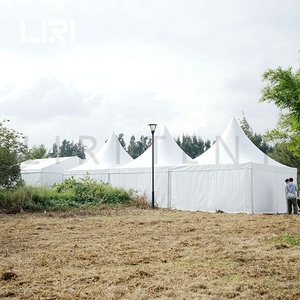 5X5m Extérieur <span class=keywords><strong>Jardin</strong></span> Pagode Brocante <span class=keywords><strong>Tente</strong></span> pour la Fête ou une <span class=keywords><strong>Réception</strong></span> - Product Image 4