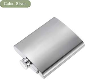 Botella de Acero Inoxidable de 6 oz para Whisky, Licor y Alcohol, con Logotipo Personalizado al por Mayor, para Llevar en el Bolsillo - Product Image 3