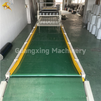 Ligne de production automatique de rouleaux de laine de roche, machine à coudre pour panneaux de laine minérale avec composants principaux : boîte de vitesses, moteur, PLC, pompe