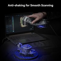 Escáner 3D Creality Raptor Pro de Grado Metrológico con Precisión de 0.02 mm, 22+7 Láseres Azules para Proyectos de Ingeniería Automotriz