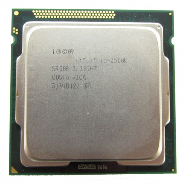 CPU 2nd Gen I5-2500K I5-2550K I3-2100 2100 I3-2120 I3-2130 I3-3210 I3-3220 I3-3240 I3-3220T I3-3240T I3-2100T I3-2120T