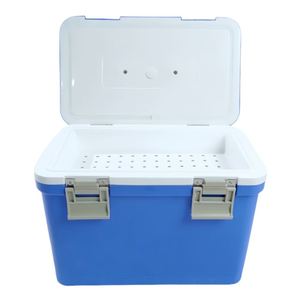 PoeticExist 12L Portable Reusable Eco-Friendly Multi-Functional Cooler <b>Box</b> Modern Style PP Outdoor <b>Camping</b> Food Beverage - Product Image 1