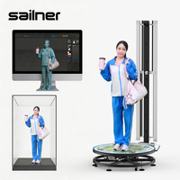 Scanner 3D de portrait SU7 V6 Sailner, numérisation rapide, modèle photoréaliste 50MP, scanner 3D pour figurines d'impression 3D pour personnes réelles