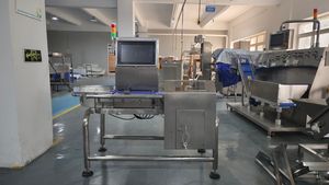 Kapsül ağırlığı kontrol makinesi kontrol konveyör 100g kantar fiyat - Product Image 4