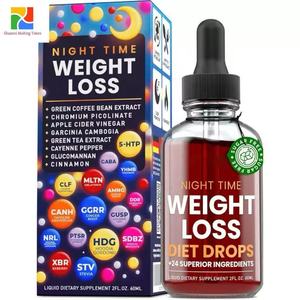 Perte de poids pour adultes Brûleur de graisse Suppresseur d'appétit Stimulateur du métabolisme Gouttes de régime cétogène Produit de fibres alimentaires pour femmes enceintes - Product Image 1