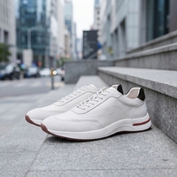 Chaussures décontractées pour hommes en cuir grainé de litchi de qualité supérieure, baskets rétro, logo personnalisé, marque privée, OEM, ODM, vente en gros, taille standard européenne