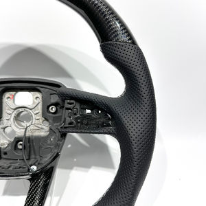 Volant en fibre de carbone pour <span class=keywords><strong>Audi</strong></span> Série <span class=keywords><strong>Q</strong></span> Q3 Q2 Q5 Q8 Q7 Volant de voiture personnalisé - Product Image 5