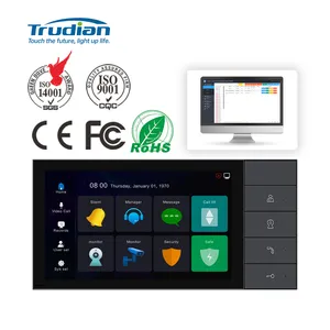 Trudian Professional Engineer Factoryリモートロック解除リモート制御2.4GWifiビデオインターホンに接続