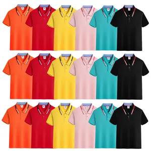 Cheap Summer Custom Logo Plain Kids Polo Shirt Cotton Polyester Blend Printed Logo Child School Uniform Polo Shirt