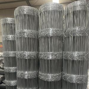 Mạ kẽm nhúng nóng <span class=keywords><strong>1</strong></span>.8m * 330ft hàng rào dễ dàng lắp đặt thép carbon thấp 2.5mm cạnh 2.0mm dây bên trong cho gia súc - Product Image 1