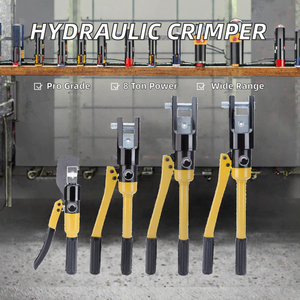 Hydraulic Copper Terminal Crimper Pliers <b>Steel</b> <b>Quick</b> Clamp Crimping Tool 10-120MM2 OEM for Cable Processing - Product Image 2