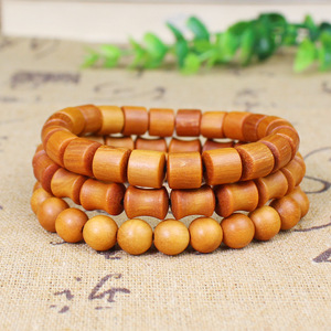 Nouveau bracelet en bois de santal de montagne 8x8mm, boucle unique, perles en bois unisexes, cadeau pour hommes et femmes - Product Image 2