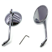 10MM Moto Accessoires Rétroviseurs Latéraux Rétroviseur pour Moto Moto Universel