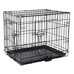 Jaula para <span class=keywords><strong>Perros</strong></span> Haierc, Jaula para Mascotas, Jaula Grande para <span class=keywords><strong>Perros</strong></span> Medianos y Grandes, Apilable, Transpirable, <span class=keywords><strong>de</strong></span> Hierro - Product Image 2