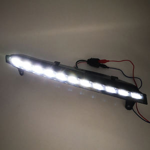 Pour <span class=keywords><strong>Audi</strong></span> Q7 2006 2007 2008 2009 12V LED DRL Feux de jour Feux de brouillard avec <span class=keywords><strong>clignotant</strong></span> jaune - Product Image 2