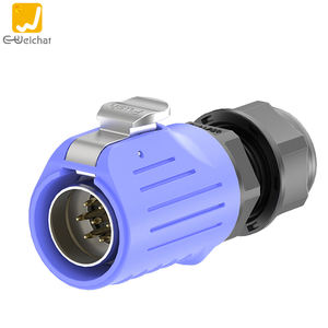 M20 2/3/4/5/7/9/12/14 Pin blocco di sicurezza esterno cavo elettrico connettori pannello montaggio connettore cavo impermeabile - Product Image 5