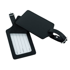 Etiqueta de Equipaje de PU con Porta Tarjetas de 20 Pulgadas, Accesorio de Viaje de Lujo Personalizado - Product Image 4