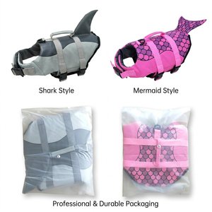 <span class=keywords><strong>Gilet</strong></span> de <span class=keywords><strong>sauvetage</strong></span> pour <span class=keywords><strong>chien</strong></span> de qualité supérieure, léger, en polyester imprimé, durable, motif requin, pour la natation et le <span class=keywords><strong>sauvetage</strong></span> - Product Image 2