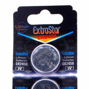 <b>CR2450</b> 3V Button Cell <b>Battery</b> Pack for Various Applications Includes 5 Pieces - Product Image 1