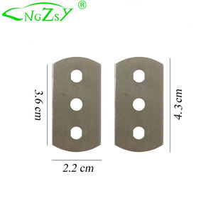 قاطع فينيل آمن لغشاء لف السيارة من الرقائق قطع من ألياف الكربون + 2 شفرة ورق لتلوين النوافذ أداة قطع القماش E34 - Product Image 3