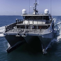 Grandsea 24m Catamaran en Aluminium pour Passagers, Ferry à Double Pont, Bateau pour 280 Personnes, Chantier Naval à Vendre