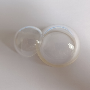 Bk7 소재 보호 유리 돔 카메라 렌즈 구형 평면 볼록 맞춤형 OEM 사파이어 및 융합 실리카 돔 - Product Image 4