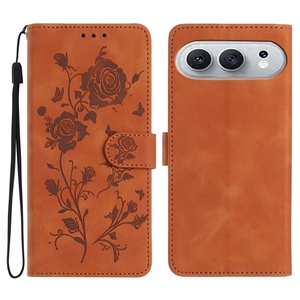 เคสหนังลายดอกกุหลาบสำหรับ Honor 600 Lite X8D 500 Pro X6B Plus Magic 8 Play 10 4G X5C X9D พร้อมช่องใส่บัตรและขาตั้ง - Product Image 3