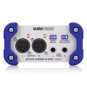 Caja DI de Canal Único y Doble KLARK TEKNIK DN100 DN200 DI10A para Guitarra y Bajo KT - Product Image 2
