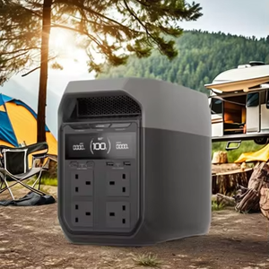 สถานีไฟฟ้าพกพา Eco Flow Del Ta 3 Classic LiFePO4 1024Wh 1800W คลื่นไซน์บริสุทธิ์ MPPT ไฟฉาย แบตเตอรี่สำรองสำหรับรถยนต์ ไฟ LED - Product Image 1