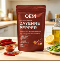 OEM 240 gélules de piment de Cayenne, complément alimentaire sain pour adultes, soutien immunitaire, santé quotidienne