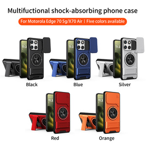 Support magnétique rotatif à 360° pour voiture avec anneau, coque de protection pour <span class=keywords><strong>Motorola</strong></span> Edge 70 X70Air 60 Fusion G77 G67 G86 Power - Product Image 4