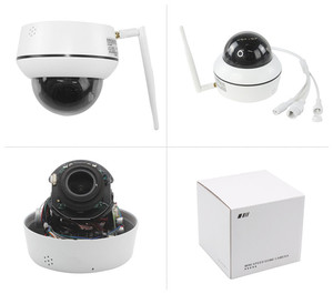 Caméra Wifi extérieure 5MP avec suivi automatique, caméra PTZ, zoom optique 5X, caméra de sécurité, audio bidirectionnel, emplacement pour carte SD intégré 128 Go - Product Image 3