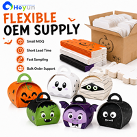 Boîte à bonbons en carton personnalisée OEM ODM pour Halloween, pour les bonbons, les collations, les friandises pour les fêtes d'anniversaire
