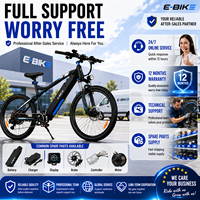 Vélo électrique tout-terrain 250W CE, livraison rapide depuis un entrepôt européen, homologué en Europe, vélo électrique urbain pour adultes 36V